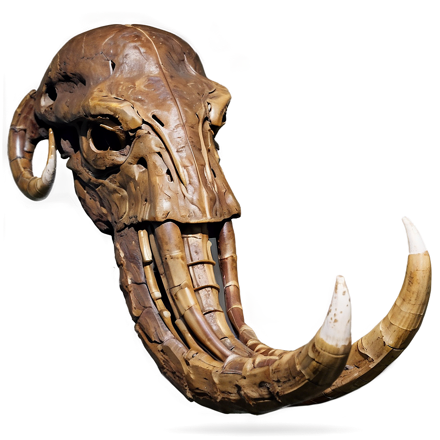 Mammoth Fossil Png Nmu PNG Image