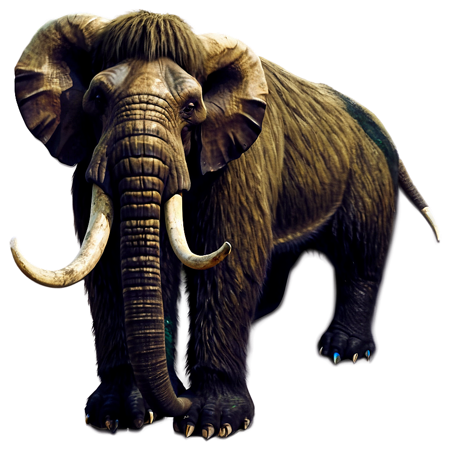 Mammoth Illustration Png 06252024 PNG Image