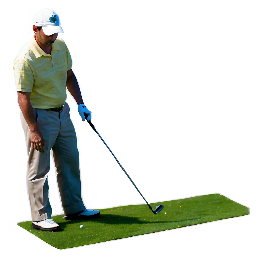 Man Golfing Png Hnp PNG Image