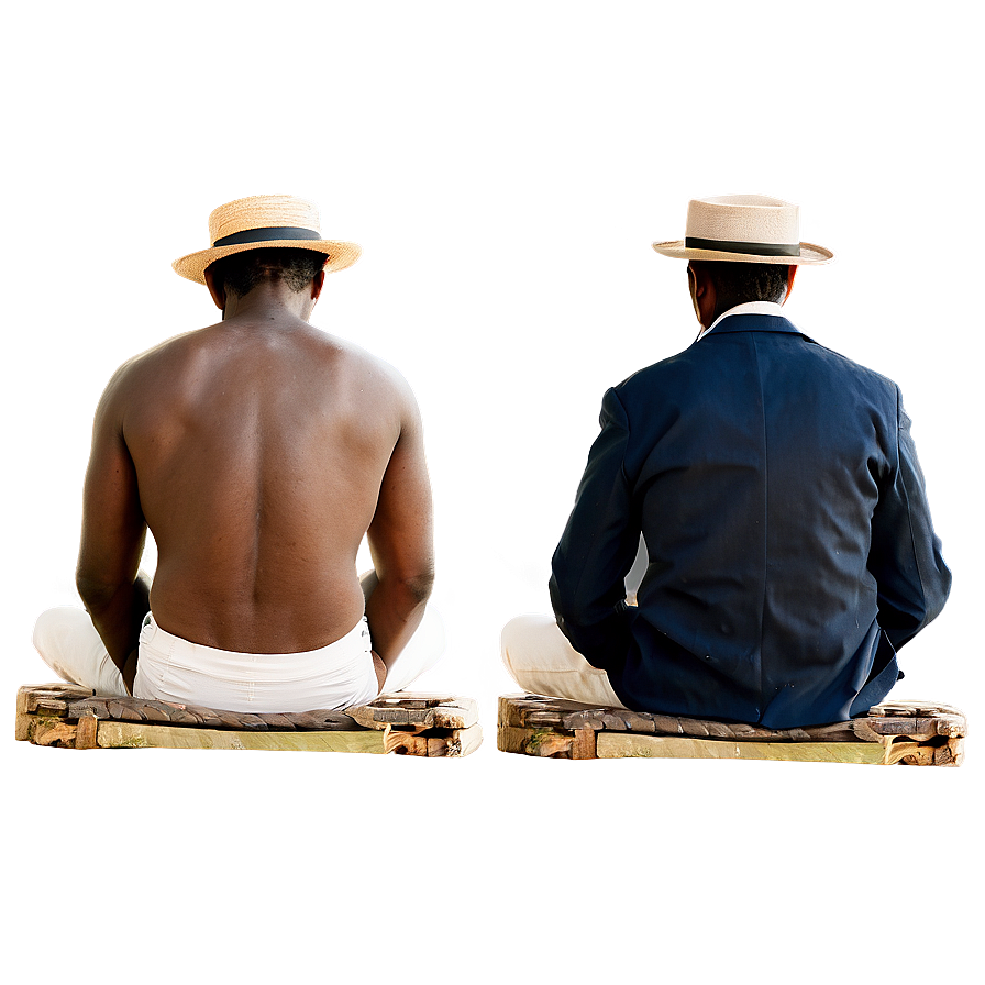 Man Sitting With Hat Png Vwq88 PNG Image