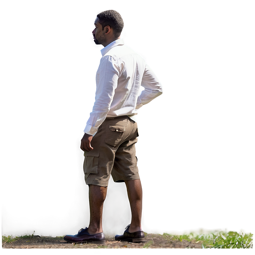 Man Standing In Forest Png Eiw28 PNG Image