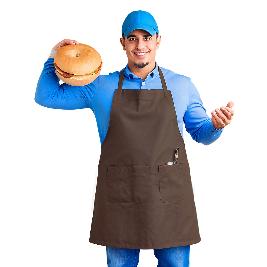 Man Wearing Apron Png Wft26 PNG Image