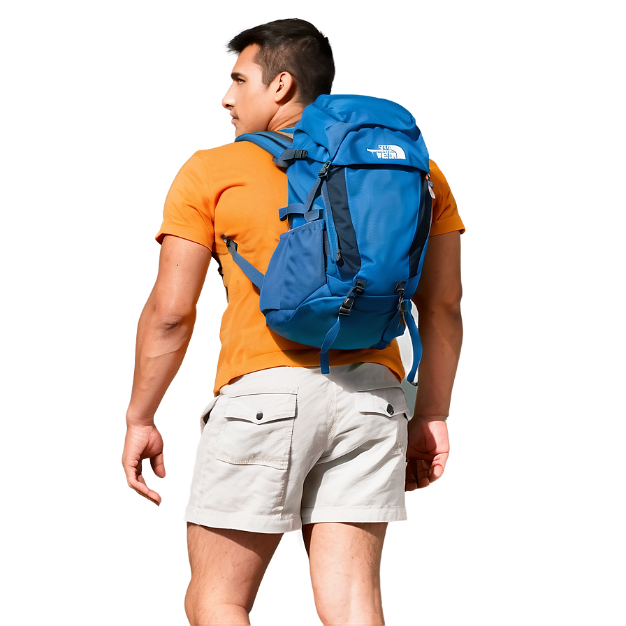 Man With Backpack Png 86 PNG Image