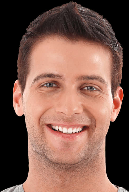 Man With Bright Smile.jpg PNG Image