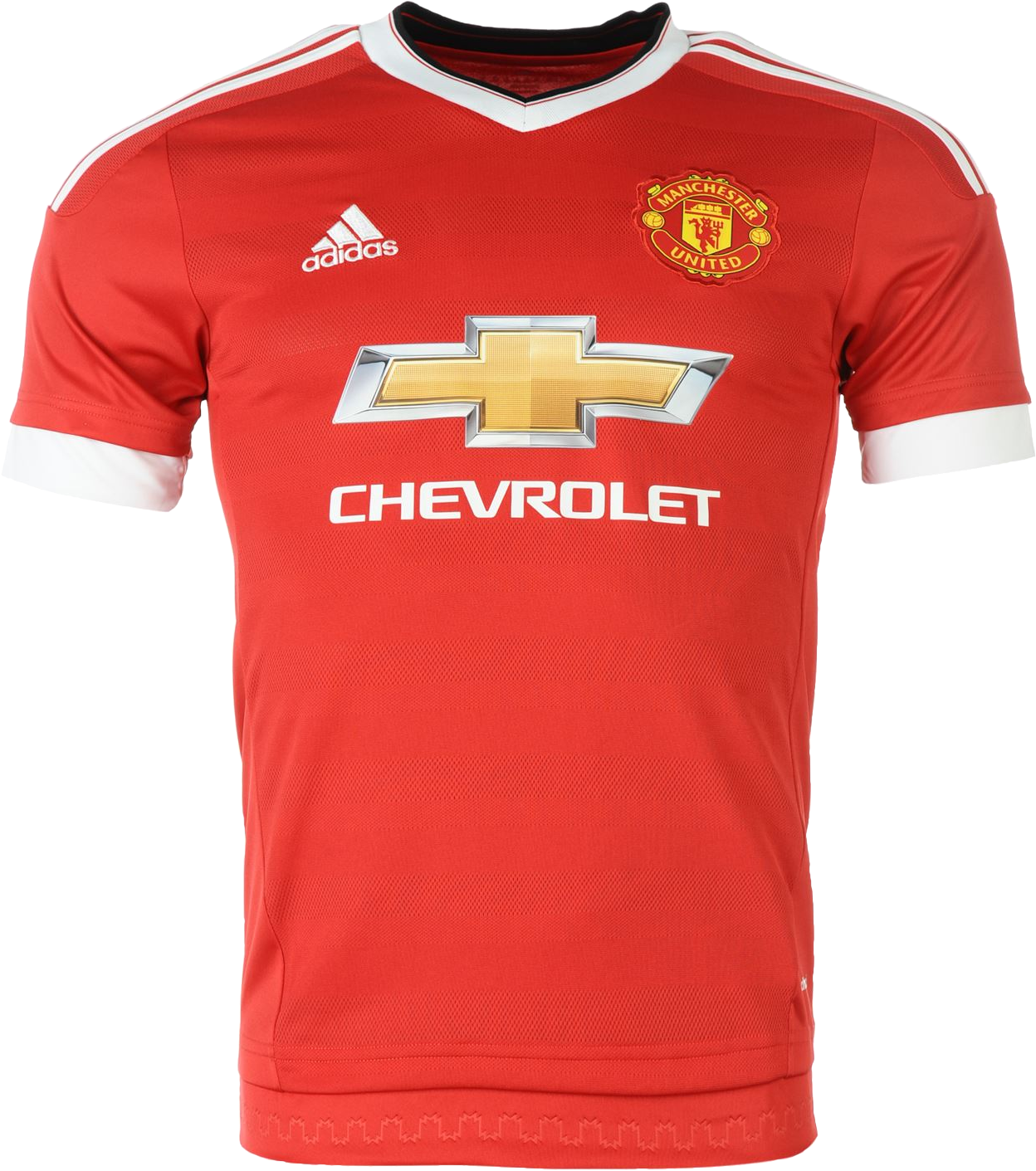 Manchester United Adidas Home Jersey PNG Image