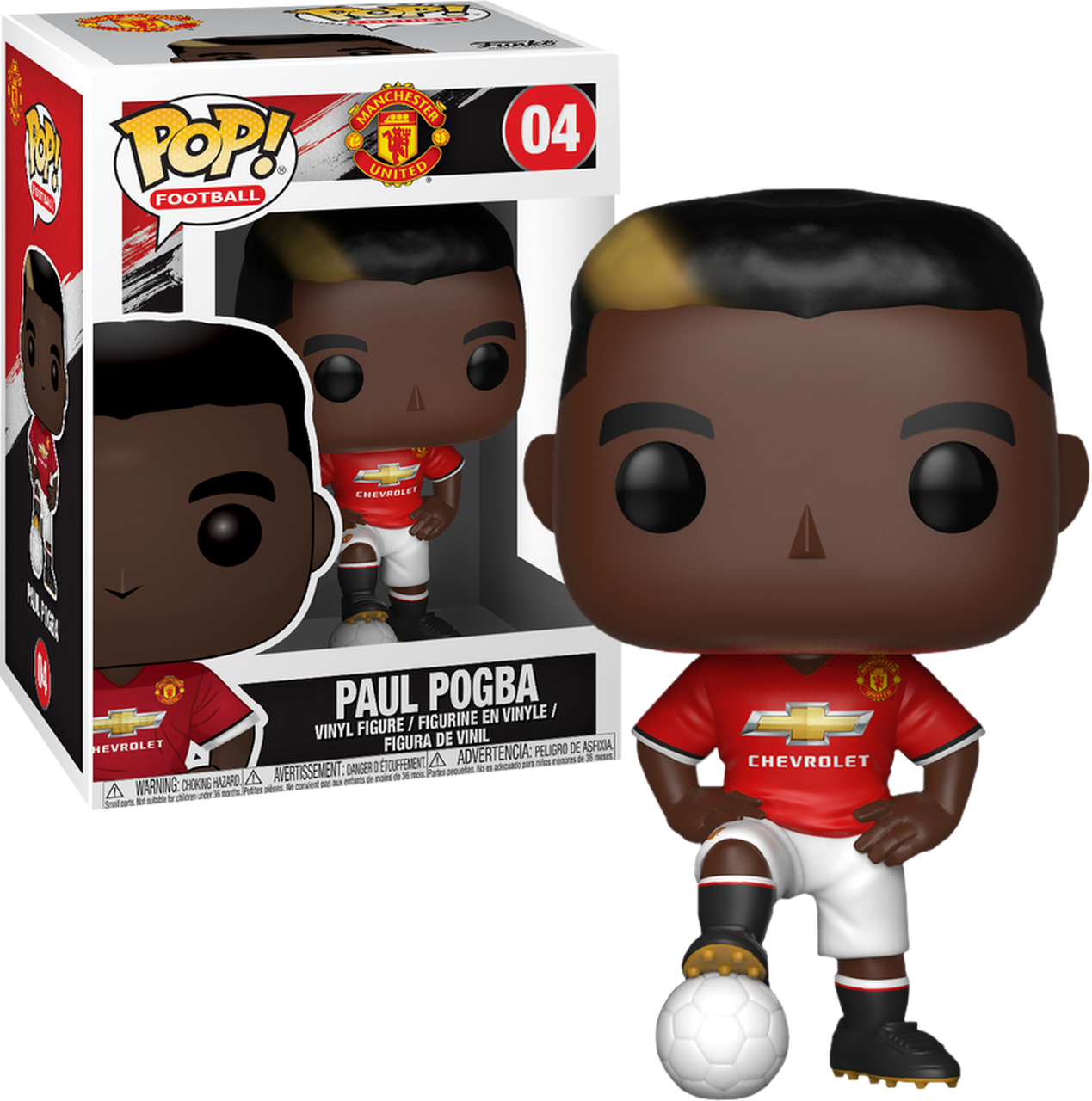 Manchester United Paul Pogba Funko Pop PNG Image