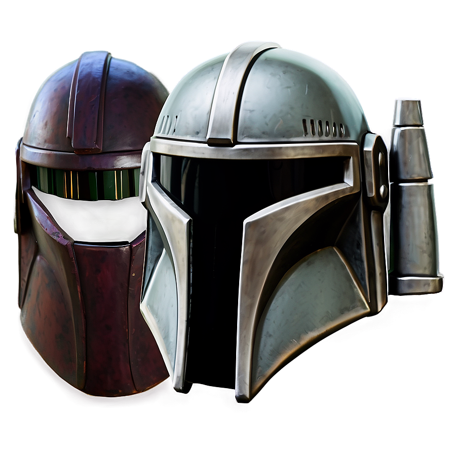 Mandalorian Helmet Detail Png Jac PNG Image