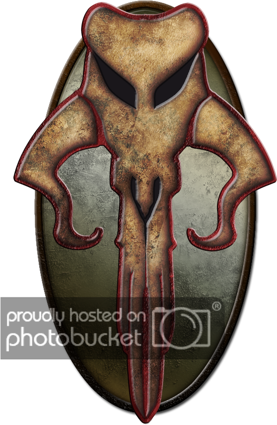 Mandalorian Mythosaur Skull Emblem PNG Image