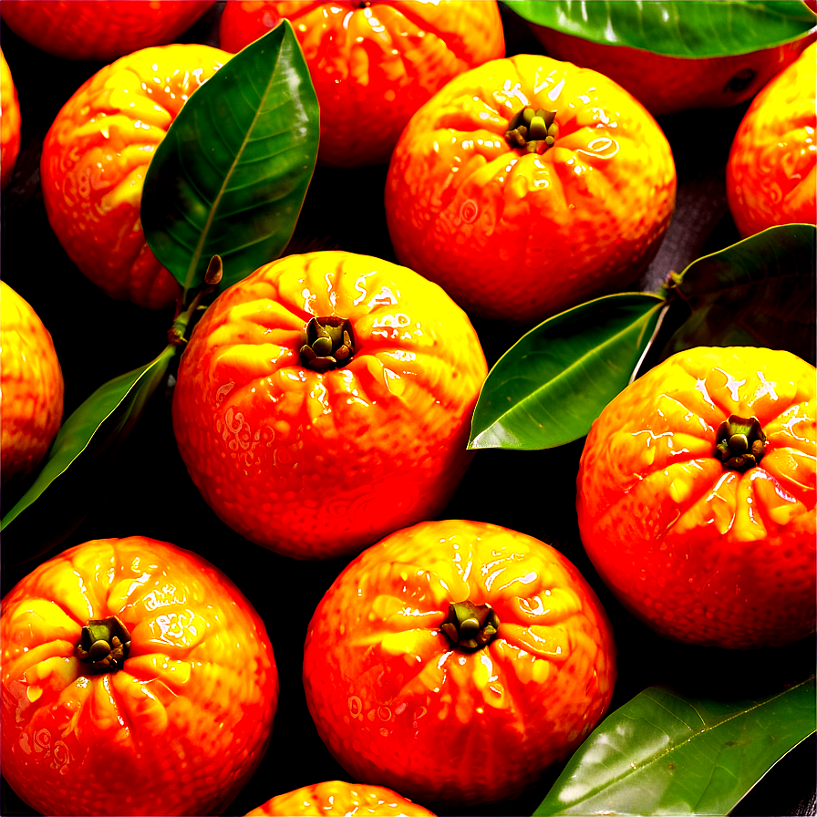 Mandarin Farm Fresh Png 06242024 PNG Image