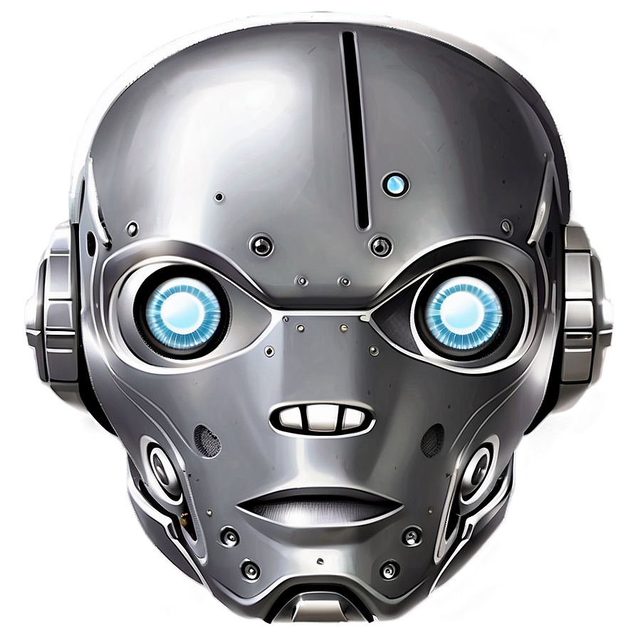 Manga Robot Head Png 99 PNG Image