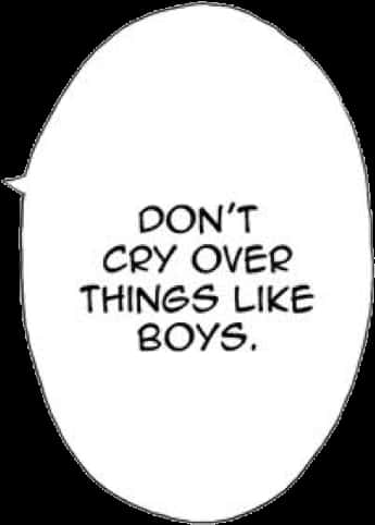 Manga Speech Bubble Advice PNG Image