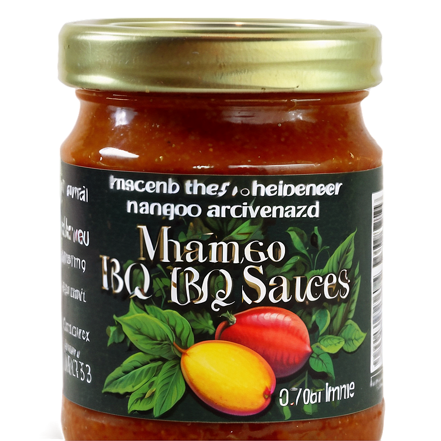 Mango Habanero Bbq Sauce Png 54 PNG Image