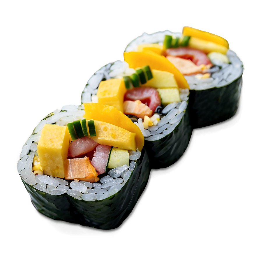 Mango Sushi Roll Png 25 PNG Image