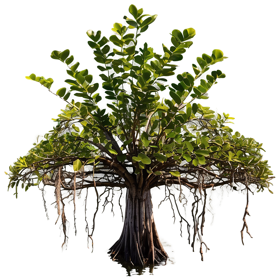 Mangrove Forest Aerial Roots Png Ccf PNG Image