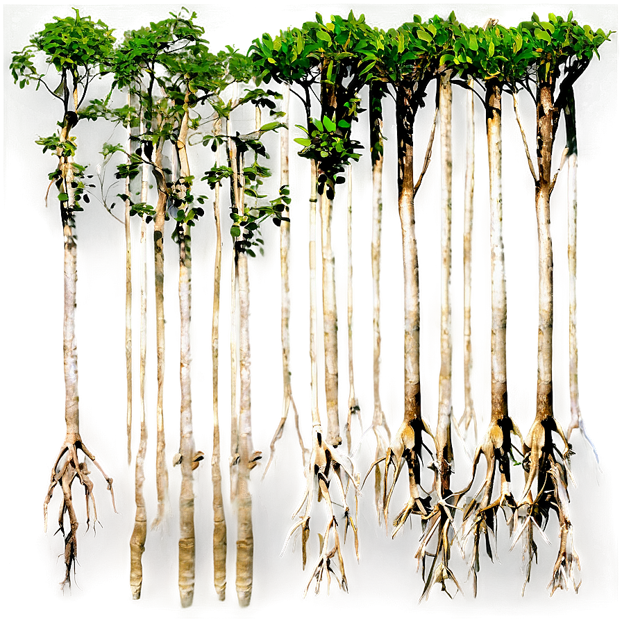 Mangrove Forest Aerial Roots Png Nmn PNG Image