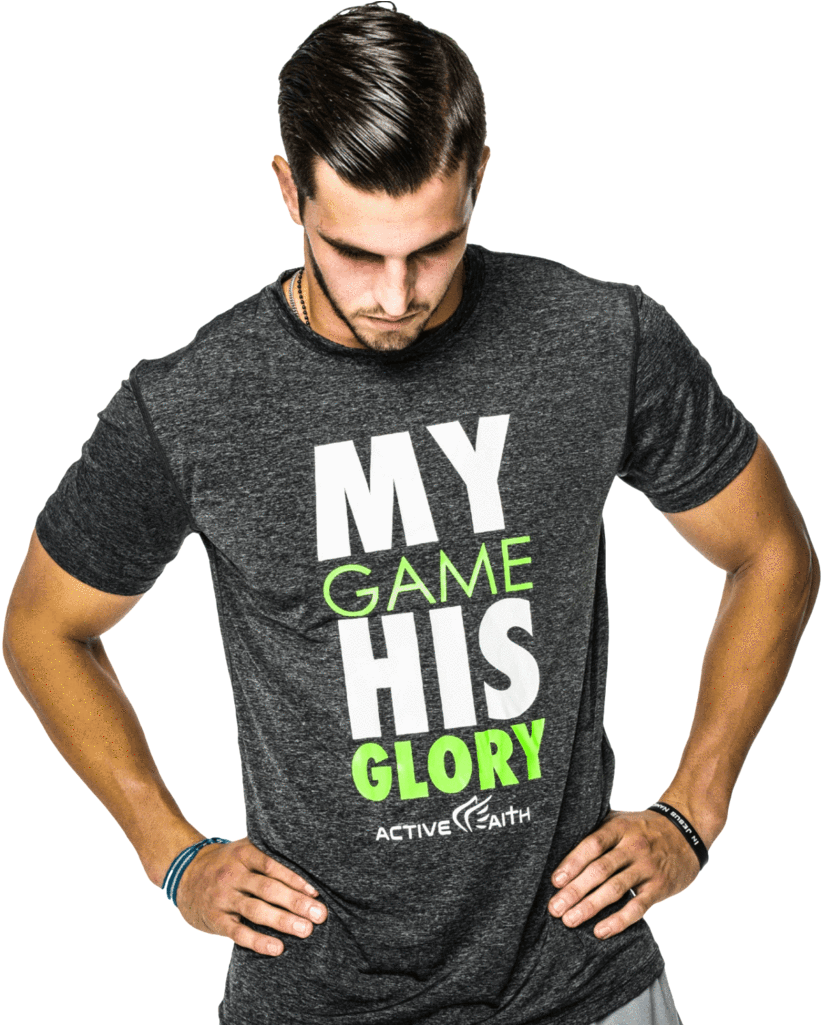 Manin Active Faith Shirt PNG Image