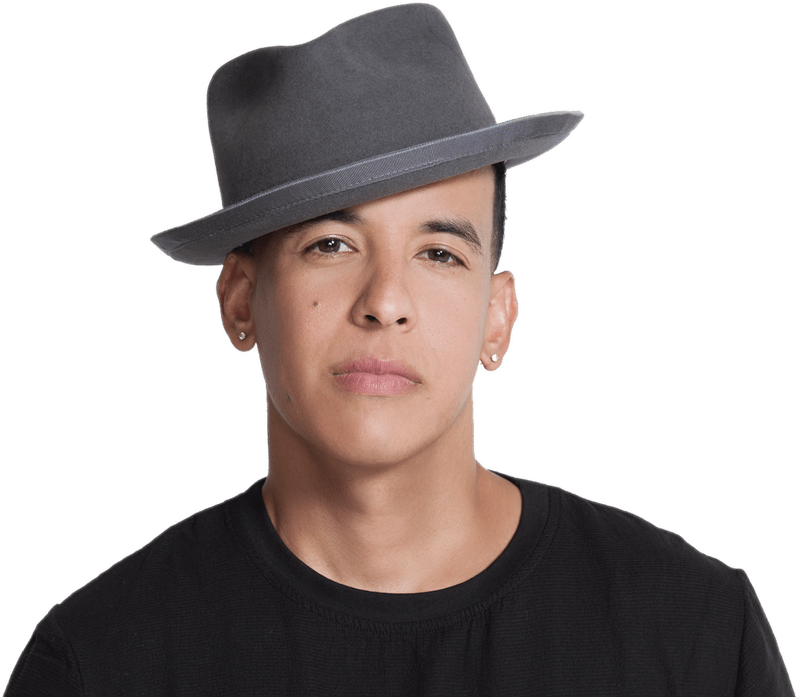 Manin Gray Fedora Hat PNG Image