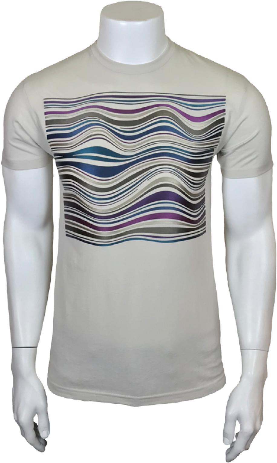 Mannequin Displaying Graphic T Shirt PNG Image