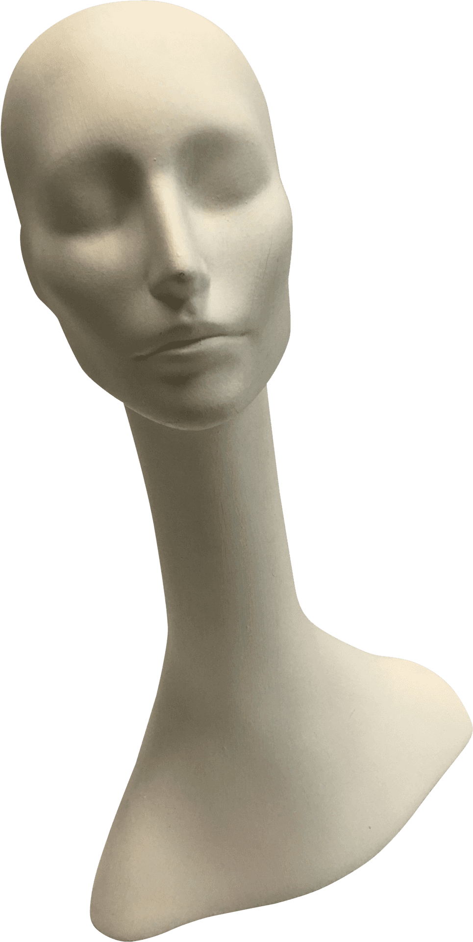 Mannequin Head Display PNG Image