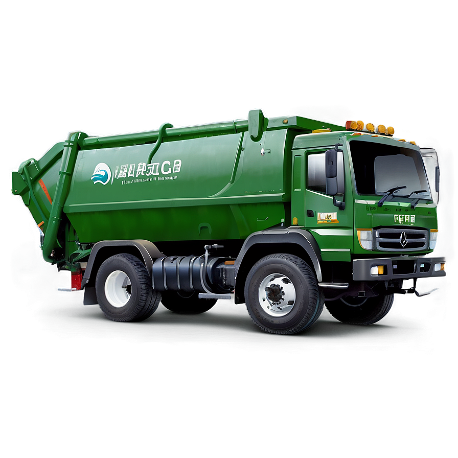 Manual Garbage Truck Png Wth PNG Image