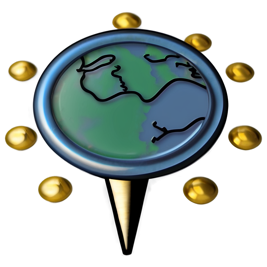 Map Pin With Star Png Bsp64 PNG Image