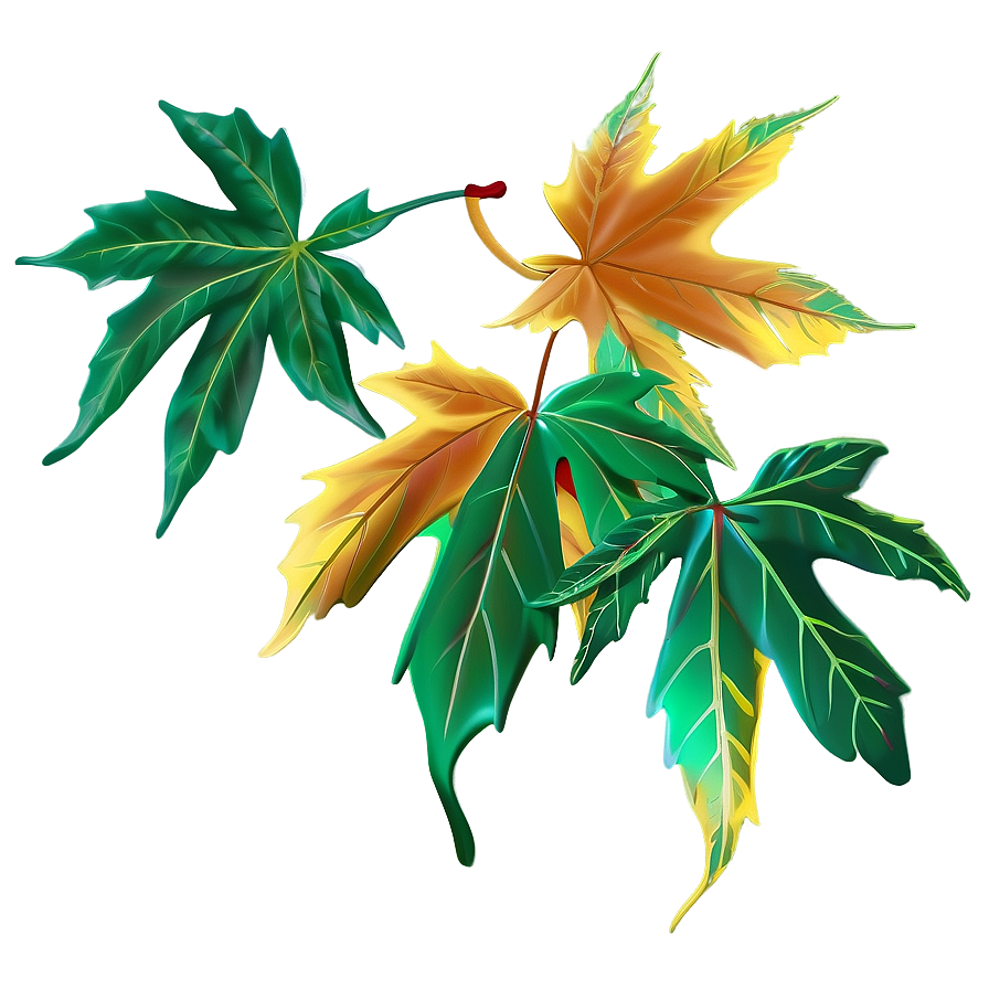 Maple Leaves Autumn Png Mwo75 PNG Image