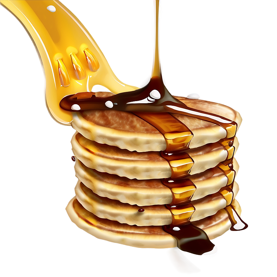 Maple Syrup Pancakes Png Ewe PNG Image