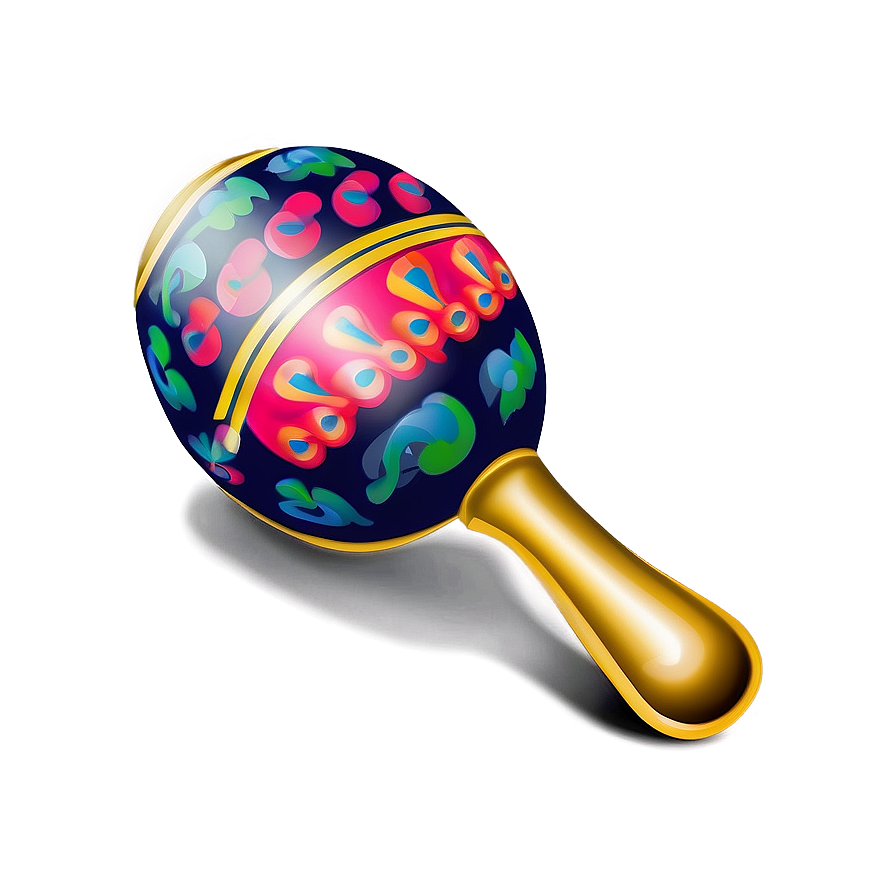 Maraca Illustration Png 06122024 PNG Image