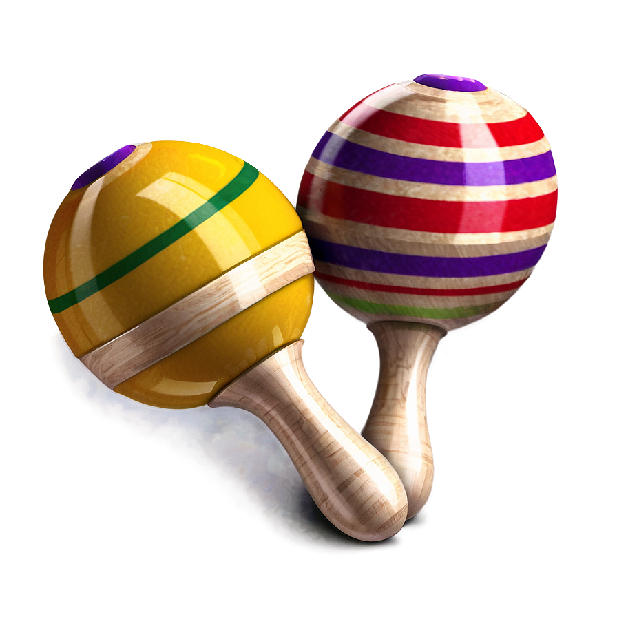 Maraca Illustration Png Vfc13 PNG Image