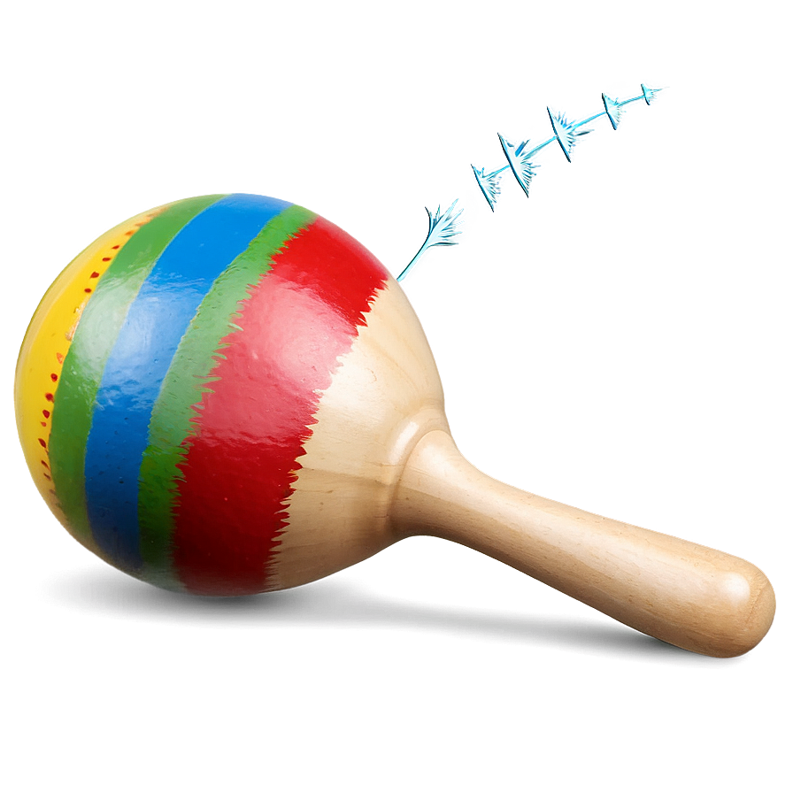 Maraca With Sound Waves Png 9 PNG Image