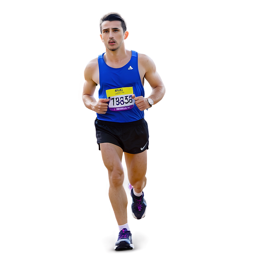 Marathon Runner Png 64 PNG Image