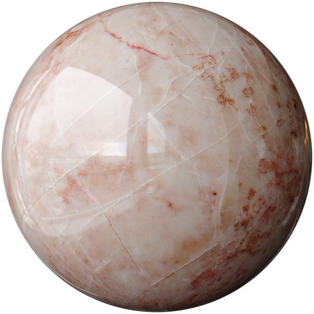 Marble Texture Sphere3 D Render PNG Image