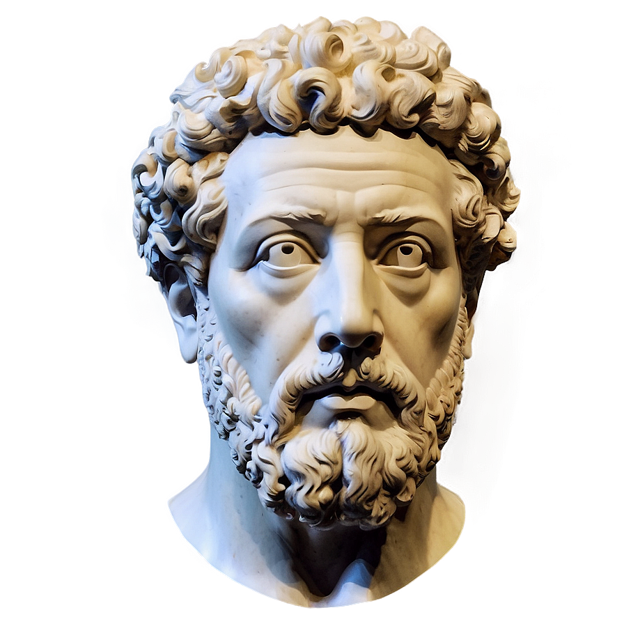 Marcus Aurelius Portrait Png Nha56 PNG Image