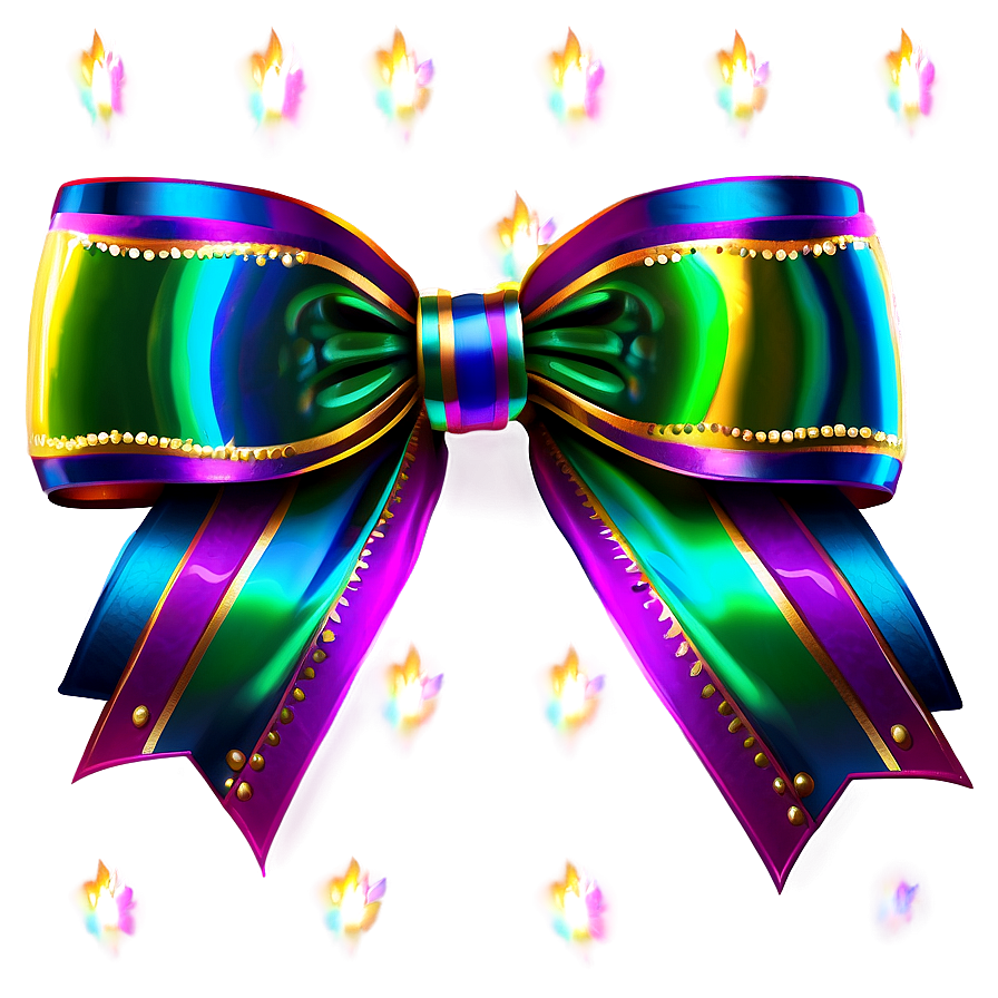 Mardi Gras Bow Png 93 PNG Image