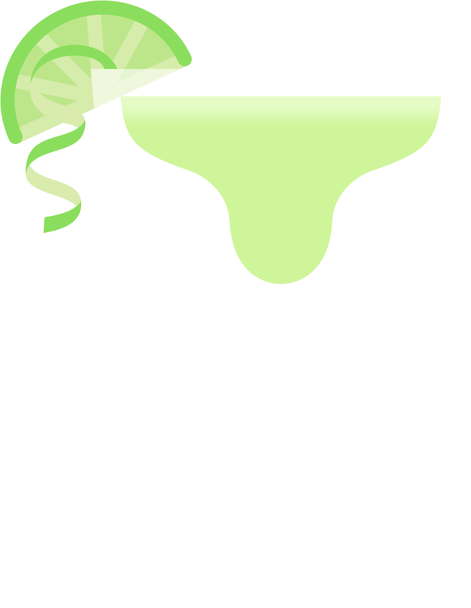 Margarita Cocktail Clipart PNG Image