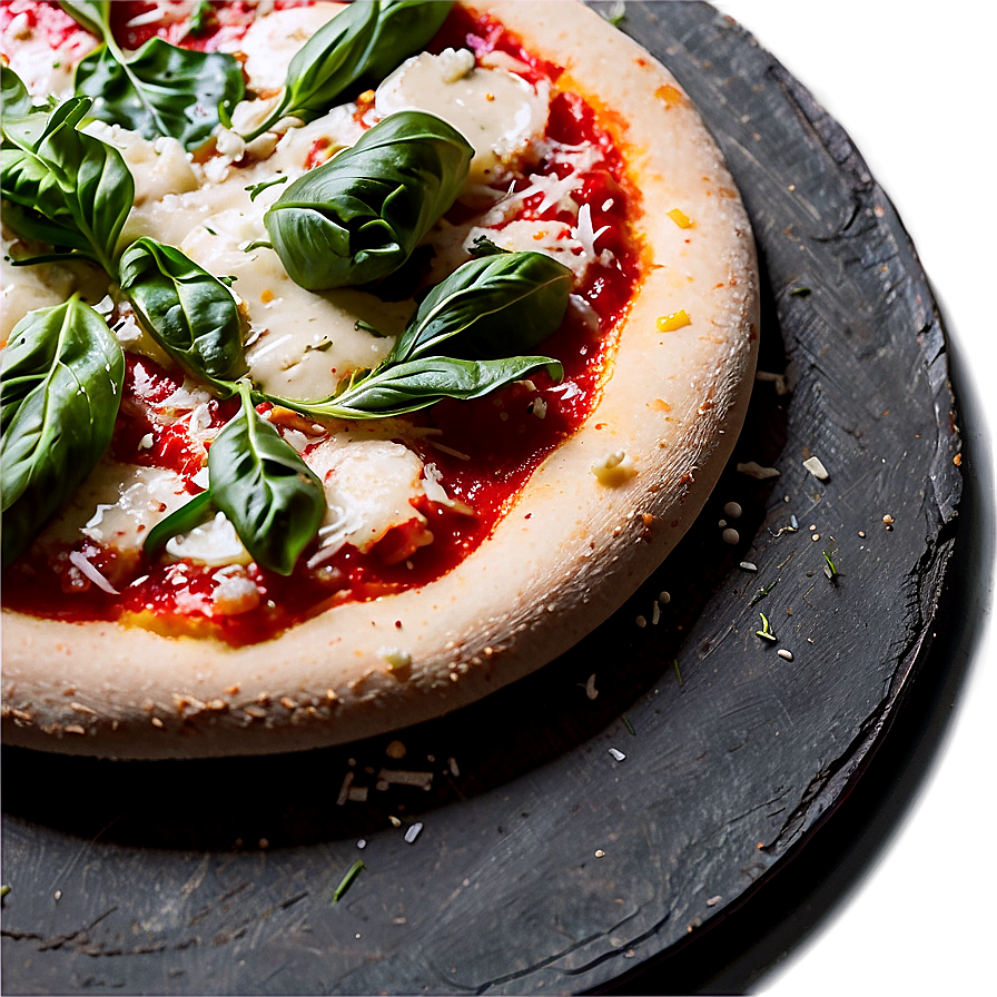 Margherita With Arugula Pizza Png Otf66 PNG Image