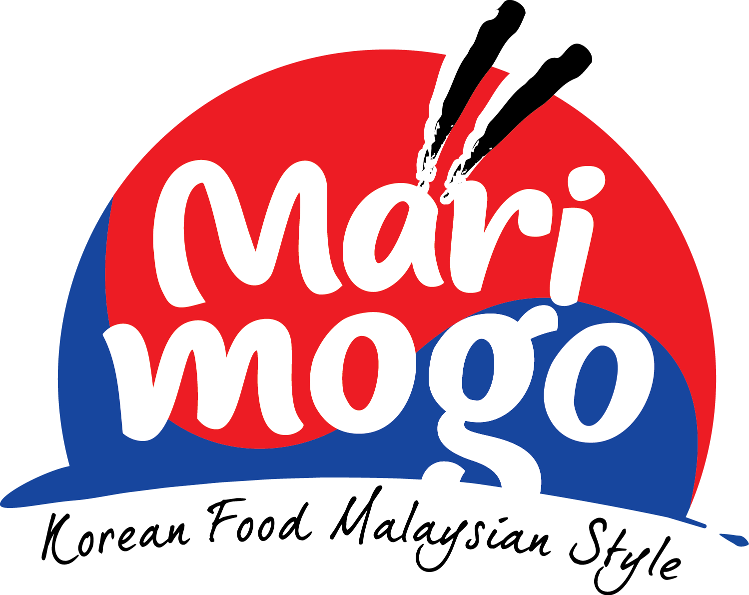 Mari Mogo Korean Food Malaysian Style Logo PNG Image