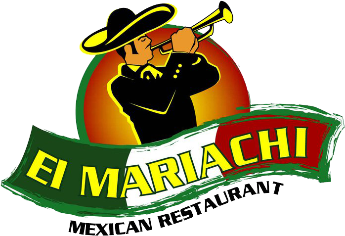 Mariachi Musician Mexican Restaurant Logo PNG Image