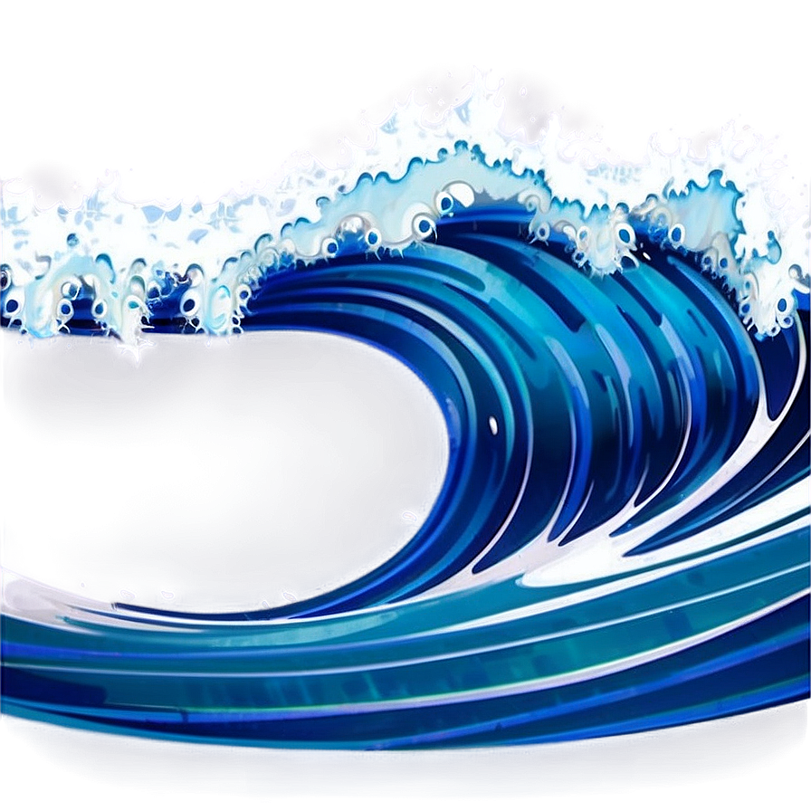 Marine Waves Png Qth87 PNG Image