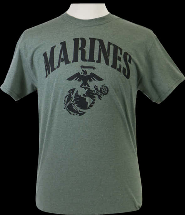 Marines T Shirt Display PNG Image