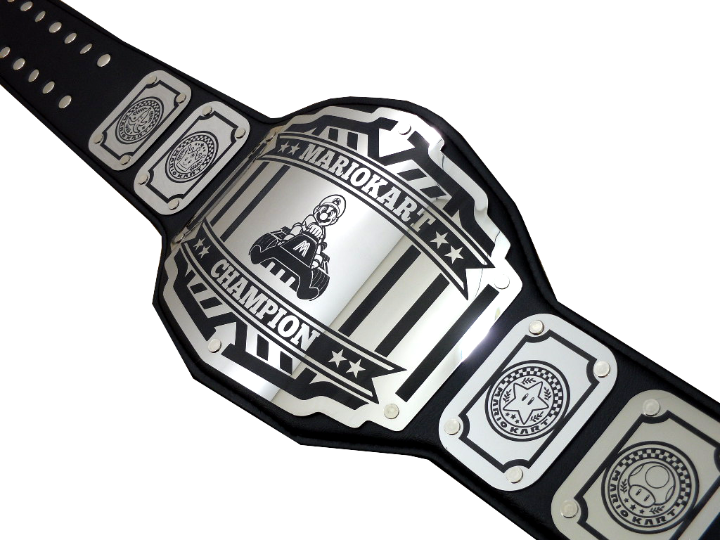 Mario Kart Champion Belt PNG Image