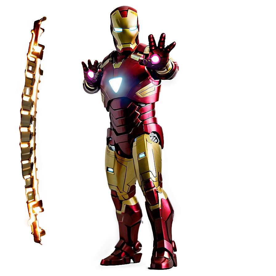 Mark Reactor Iron Man Png Hwh PNG Image