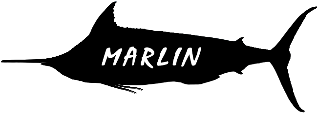 Marlin Silhouette Graphic PNG Image