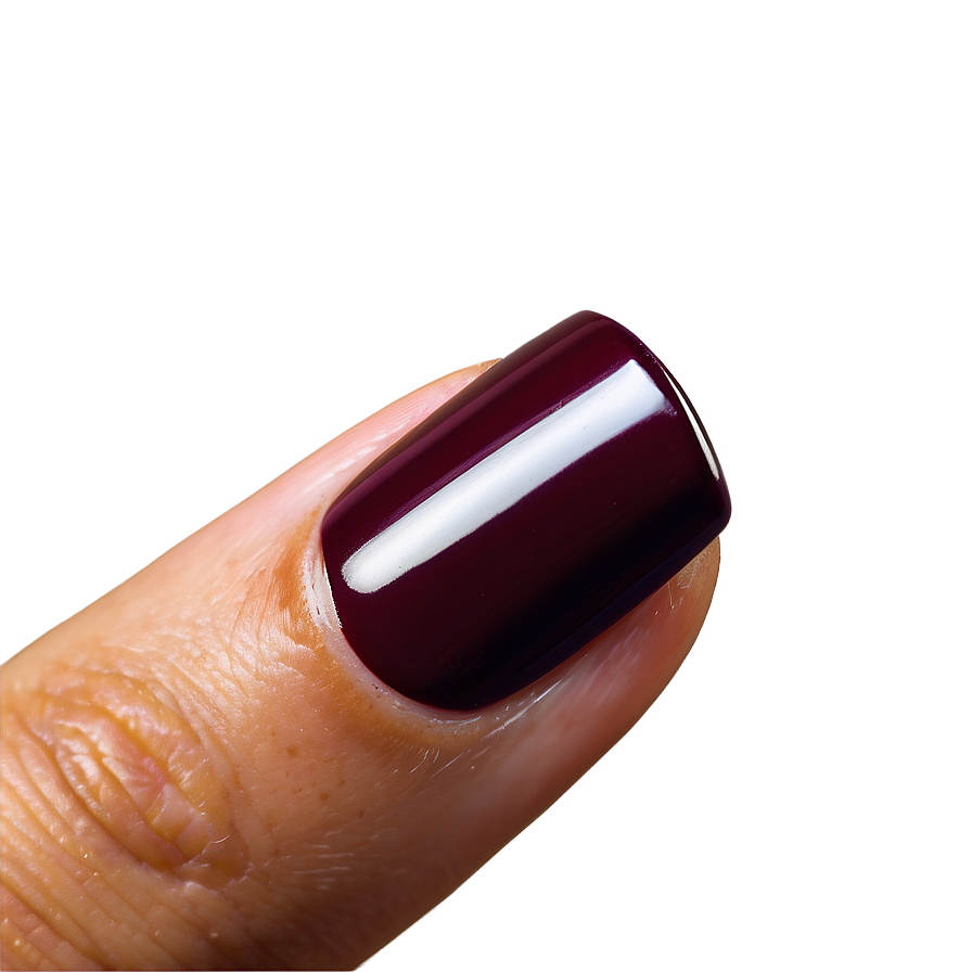 Maroon Nail Polish Png Qvn PNG Image