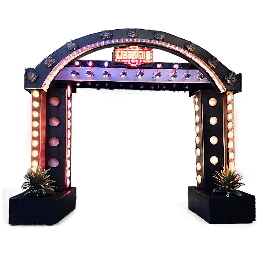 Marquee Entrance Arch Png Lhg95 PNG Image