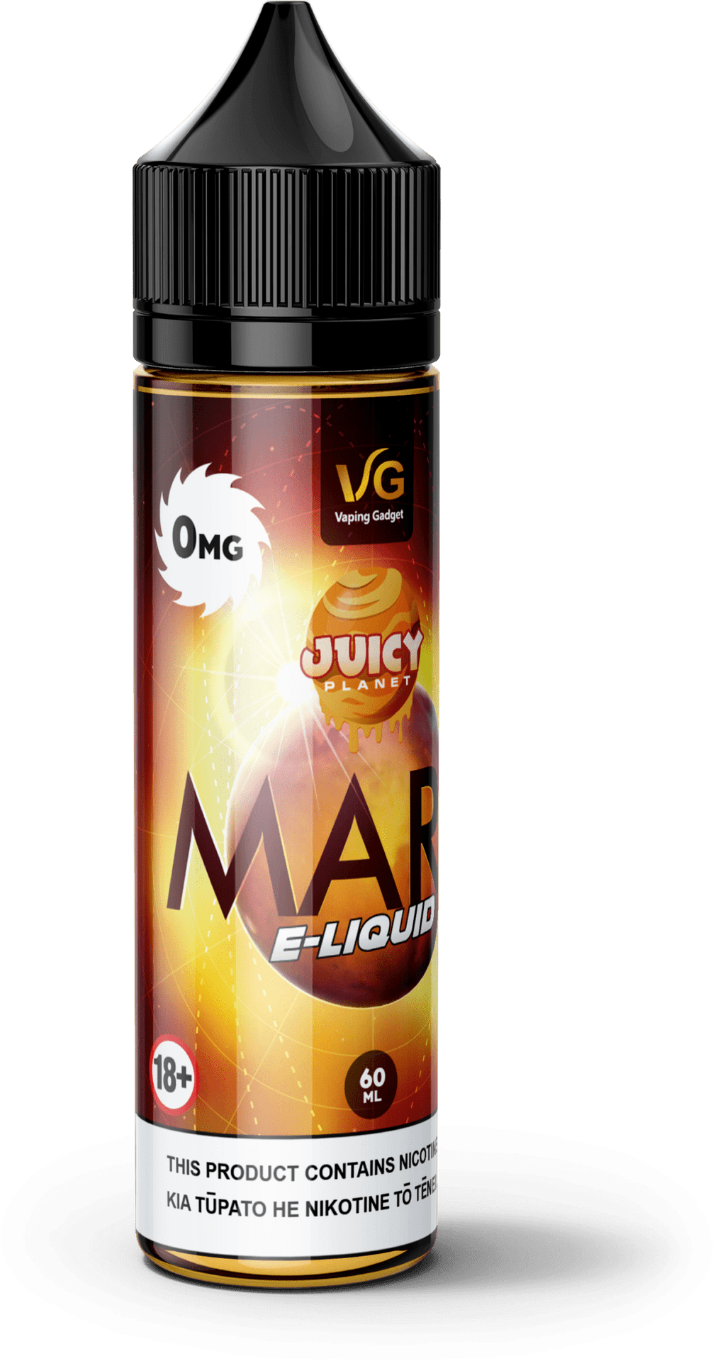 Mars E Liquid Vape Juice PNG Image