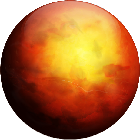 Mars_ Planet_ Illustration PNG Image