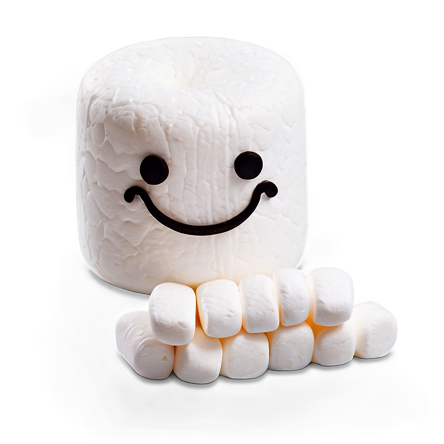 Marshmallow With Face Png 05212024 PNG Image