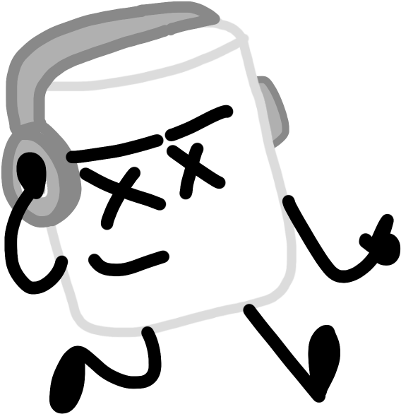 Marshmello Cartoon D J Character PNG Image