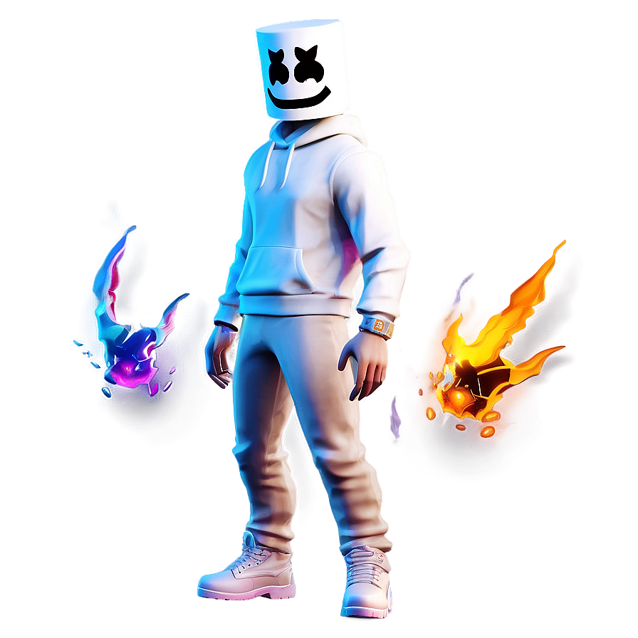 Marshmello Fortnite Item Shop Png Qbc PNG Image